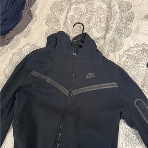 Nike Black Zip-Up Hoodie